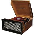 Crosley CR85 Collegiate Stack-o-Matic Turntable, Walnut