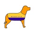 Mansfield Town Personalised Waterproof Dog Coat Size M (18" 45cm) 