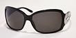 Authentic Bvlgari BV 8013B 501/87 Black Gray Swaroski Rhinestone Sunglasses