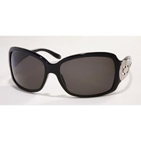 Authentic Bvlgari BV 8013B 501 87 Black Gray Swaroski Rhinestone Sunglasses