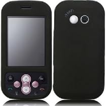 OLIVIASPHONES LG KS360 ETNA BLACK HYBRID SOFT TOUCH COVER SKIN CASE