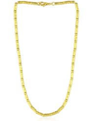 GURHAN "Gale" High Karat Gold Tube and Ball Necklace, 16"