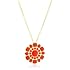 silver ball necklace Isharya Me