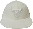 Bulls Cap - Mens Chicago Bulls Fitted White on White Tonal Cap