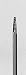 CARBIDE BUR GROBET MADE IN U.S.A. CONE 1/8X1/2X1/8 STANDARD CUT