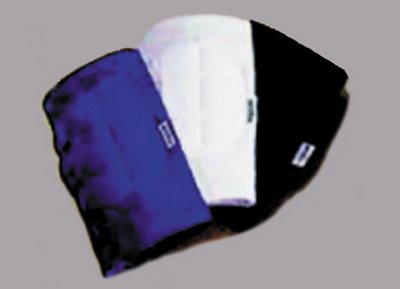 Knieschuetzer Paddy, weiss, 450 D Polyester,