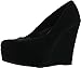 Soda Beer ~ Women's Round Toe High Platform Wedge Shoes