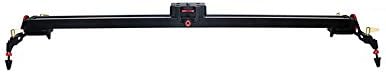 LIFA 100cm 39" Adjustable Camera Track Slider Video Stabilizer System for DSLR Camcorders