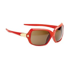 SPY OPTIC DYNASTY PERSIMMON LASER ETCHED TEMPLES BRONZE LENS SUNGLASSES SHADES
