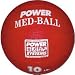These are the best medicine balls we offer. They are durable, weather-resistant all-rubber. Synthetic rubber shell and hollow construction of these balls allows them to bounce. You can throw them indoors and out. Eight weights available.