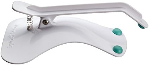 HomecraftSavanah Splash Guard, Urine Deflector Guard with Clip to Easily Attach to Toilet Seats, Seated Position Commode Guard for Deflecting Liquid Downward to Prevent Accidents, Easy to Clean