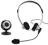 Produkt-Bild: K&ouml;nig Chatpack Webcam 480k USB mit Headset