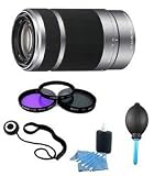 Sony SEL55210 – 55-210mm Zoom Lens Essentials Kit – Includes Filters and More