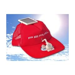 PEARL Solar-Baseball-Cap mit integriertem Mini-Ventilator