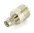 UHF Jack to SMA Plug RF Adapter - Gold Plated