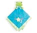 Blue Little Prince Security Blanket With Plush Frog/Toad Attached