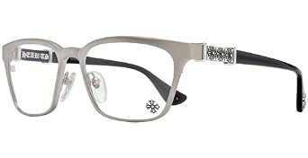 Ladies Shirts : Chrome Hearts SLHOOKER Eyeglasses Brushed Silver-Black Sale