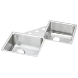 Buy Elkay ELUH3232 Avado Lustertone Undermount Sink, Stainless Steel by Elkay