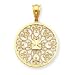 31wuokddZVL. SL75  14K Fancy Filigree and DiamondCut Charm