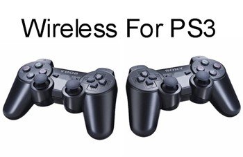 2 pack of 2.4 Ghz Wireless controller for Sony Playstation 3 (Third Party)