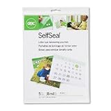 GBC(R) Self-Adhesive Letter-Size Laminating Pouches, 9 11/16in. x 11 9/16in., Pack Of 5