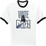 Vote 4 Didi Ringer T-Shirt