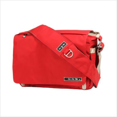 Be All Messenger Diaper Bag in Cinnamon / Champagne