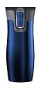 Contigo AUTOSEAL Stainless Steel Vacuum Insulated Tumbler, 16 Ounces, Blue