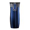 Contigo AUTOSEAL Stainless Steel Vacuum Insulated Tumbler, 16 Ounces, Blue