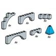Lego Building Accessories Castle Expander Pack, 24 Pieces