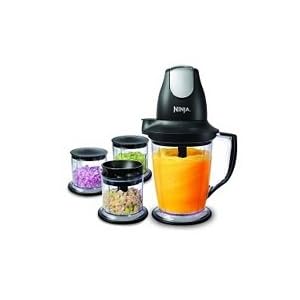 NINJA MASTER PREP FOOD AND DRINK MAKER WITH 3 EXTRA BOWLS