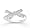 1/10 Carat Diamond 14k White Gold Fashion Bow Ring