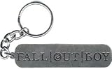 Fall Out Boy Music Rock Band Logo - Metal Key Chain Keychain Keyring