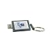 Centon DataStick Keychain MLB Kansas City Royals Edition - USB flash drive - 2 GB - Hi-Speed USB - silver