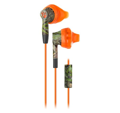 Yurbuds (CE) Inspire 300 Noise Isolating In-Ear Headphones, Mossy Oak Orange
