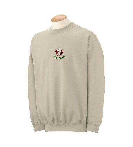Buy Personalized custom embroidered soccer ball & cleats sweatshirt