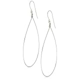 in2 Design ?Wire Earrings? Silver Large Oval