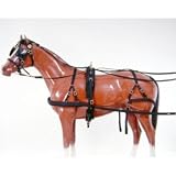 Tough 1 Herculean Nylon Driving Harness Black Adju