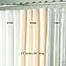 Extra Long VINYL Shower Curtain Liner 72'' wide x 84 Long - SUPER CLEAR