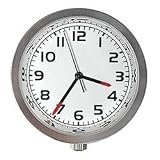 Spotons Clock, White, Water Resistant