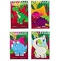 Dinosaur Spiral Notebooks - 12 per unit