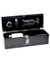 elegant black lacquer finish wine box