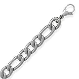 12mm Stainless Steel Figaro Chain