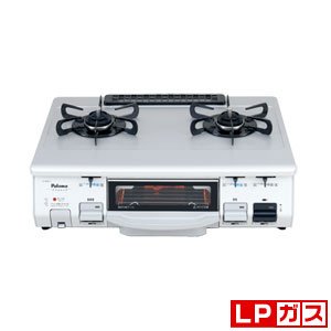 Paloma ガステーブル 水あり片面焼きグリル【汁受け皿がないのでお手入れ簡単/左強火力】 プロパンガス IC-800F-L LPG
