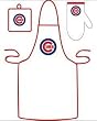 Chicago Cubs Grilling Apron Set