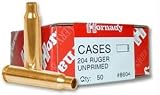 Hornady Unprimed 204 Ruger Cartridge Case