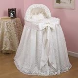 Draped Lace Bassinet Set