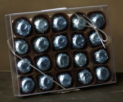 Amber Lyn Chocolates - No Sugar Added - Milk Hazelnut Truffles - 20 by Amber Lyn Chocolates