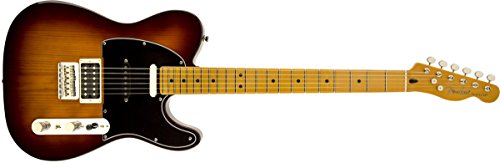 Fender modern player tele® plus  electric guitar, honey burst, m…