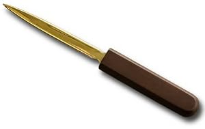Walnut & Leather Letter Opener